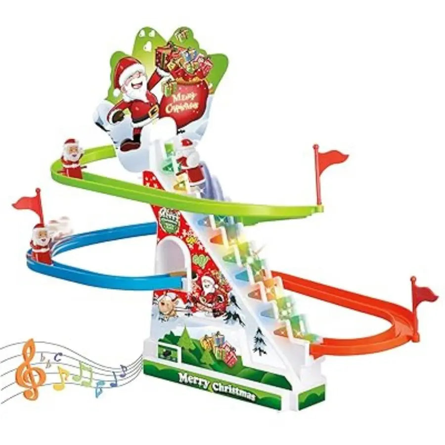 Santa Climb & Slide Run Track Set