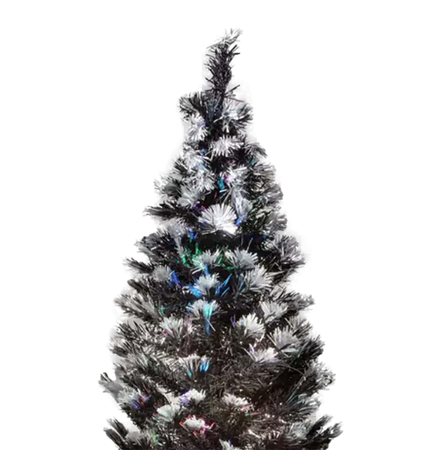 Christmas Fiber Optic Multi Colour White Strands Artificial Christmas Tree 150cm (5FT) 3928