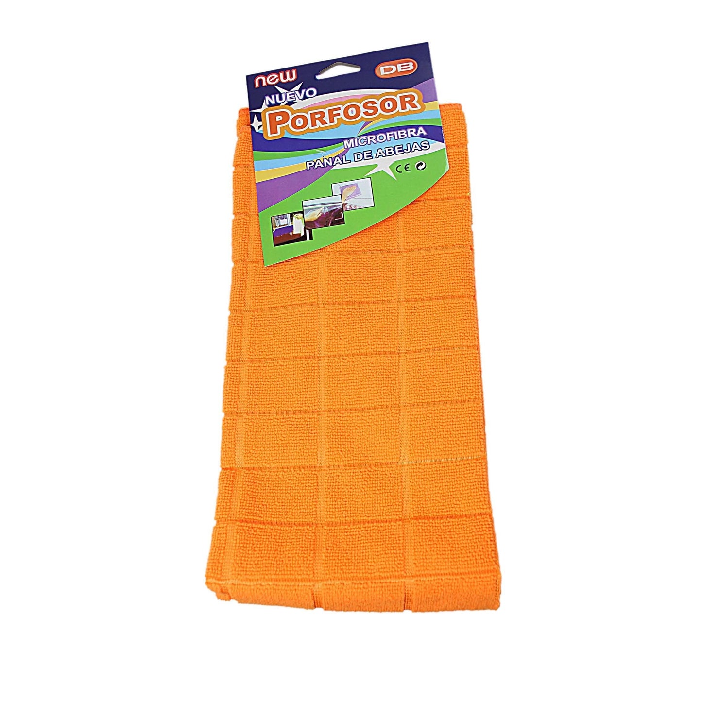Microfibre Cleaning Cloth Towel 40 x 60 cm Assorted Colours 0906