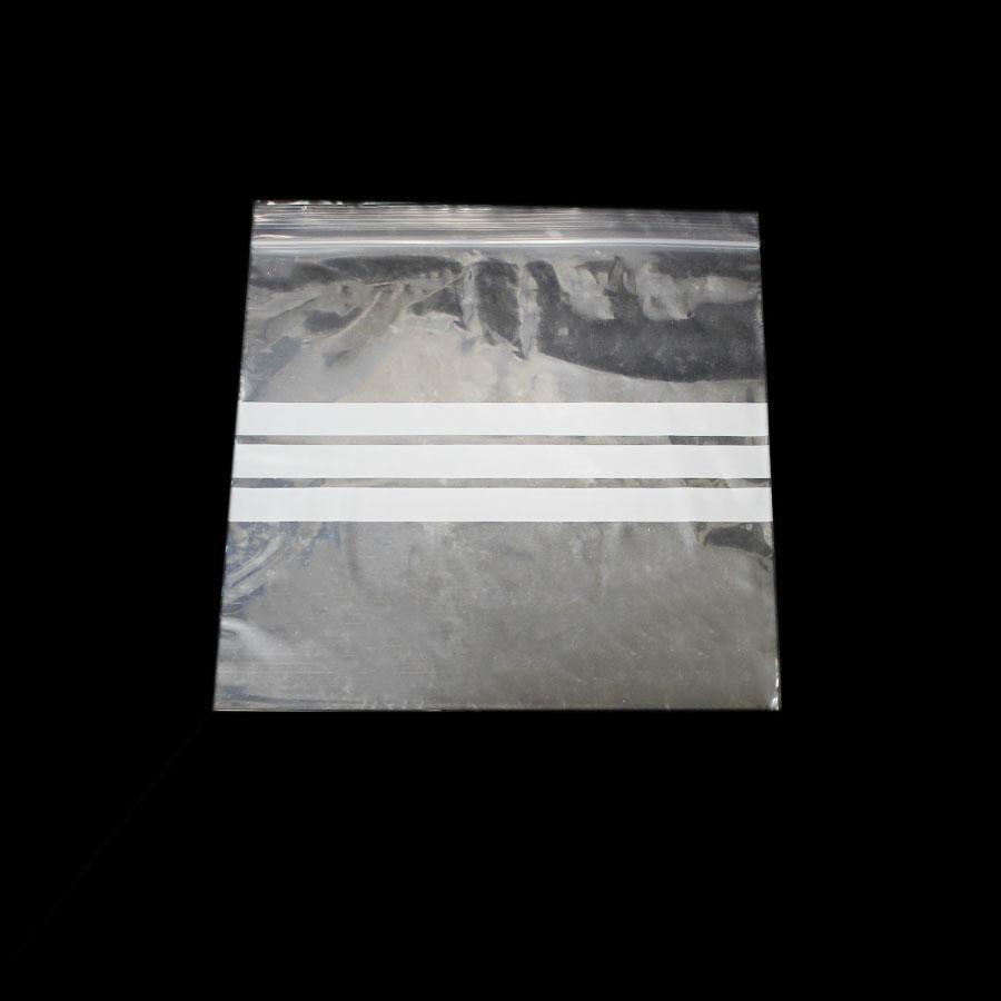 Clear Resealable Zipper Plastic Bags Food Storage 155mm x 155mm Pack of 20  4642