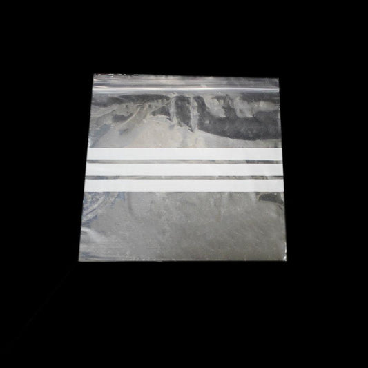 Clear Resealable Zipper Plastic Bags Food Storage 155mm x 155mm Pack of 20  4642