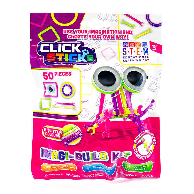 Click Sticks 50pc Glitter Set