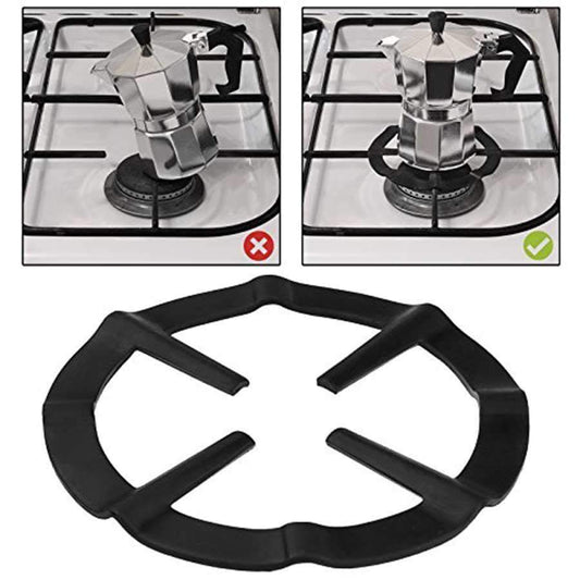 Coffee Plate Iron Cast Hot Hob Tea Coffee Plate Black Suitable for All Hob Types 3423 A