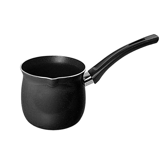 Small Tea / Coffee / Milk Pot Pan with Handle Black 4809 A