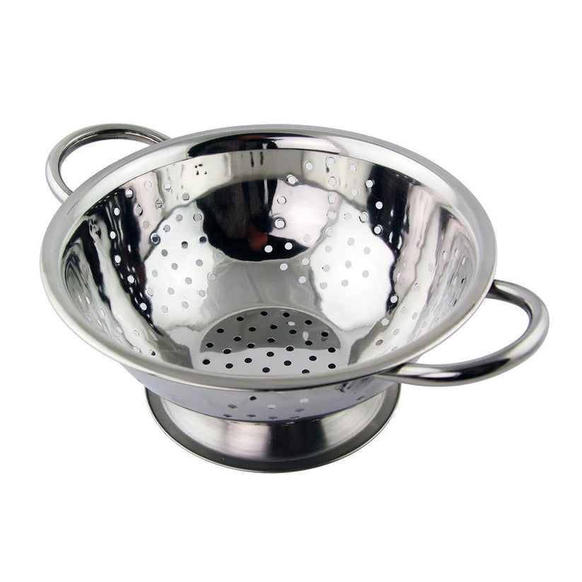 Stainless Steel Kitchen Colander 2 Handles 22cm 08553