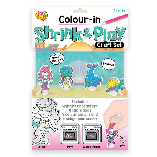 Mermaids Super Shrink And Play Kit