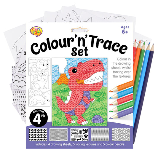 Dinosaur Colour And Trace Kit