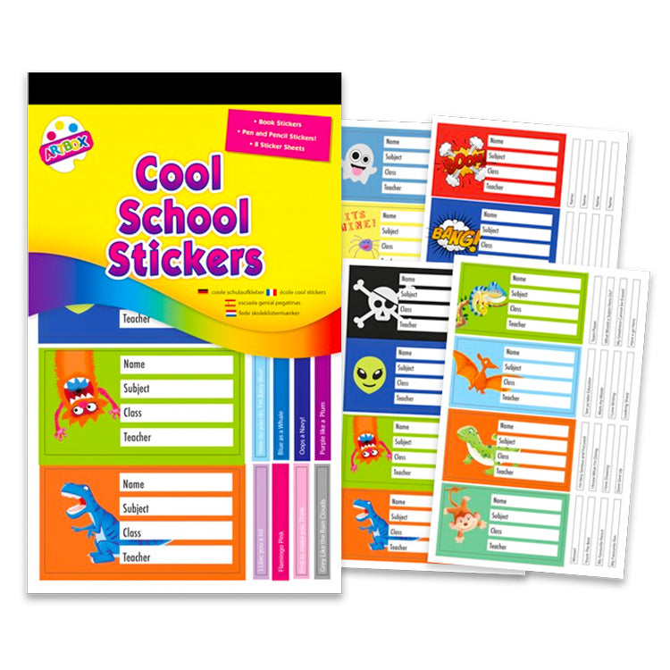 School Bumper Sticker Pad Boys