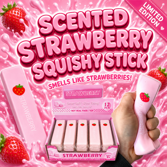 Squishy Scented Strawberry Stick