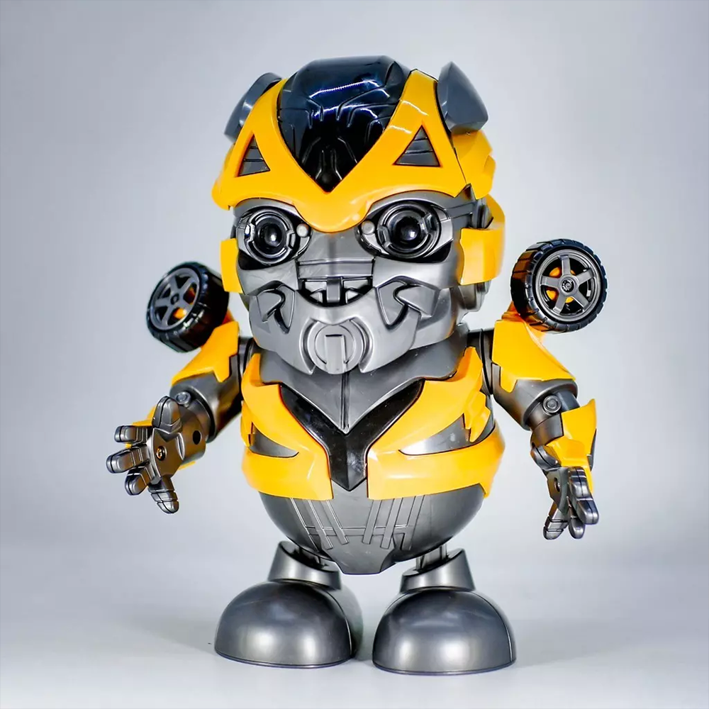 Dancing Hero Transformers Bumblebee with Lights & Sound Dancing Robot Transformer Toy