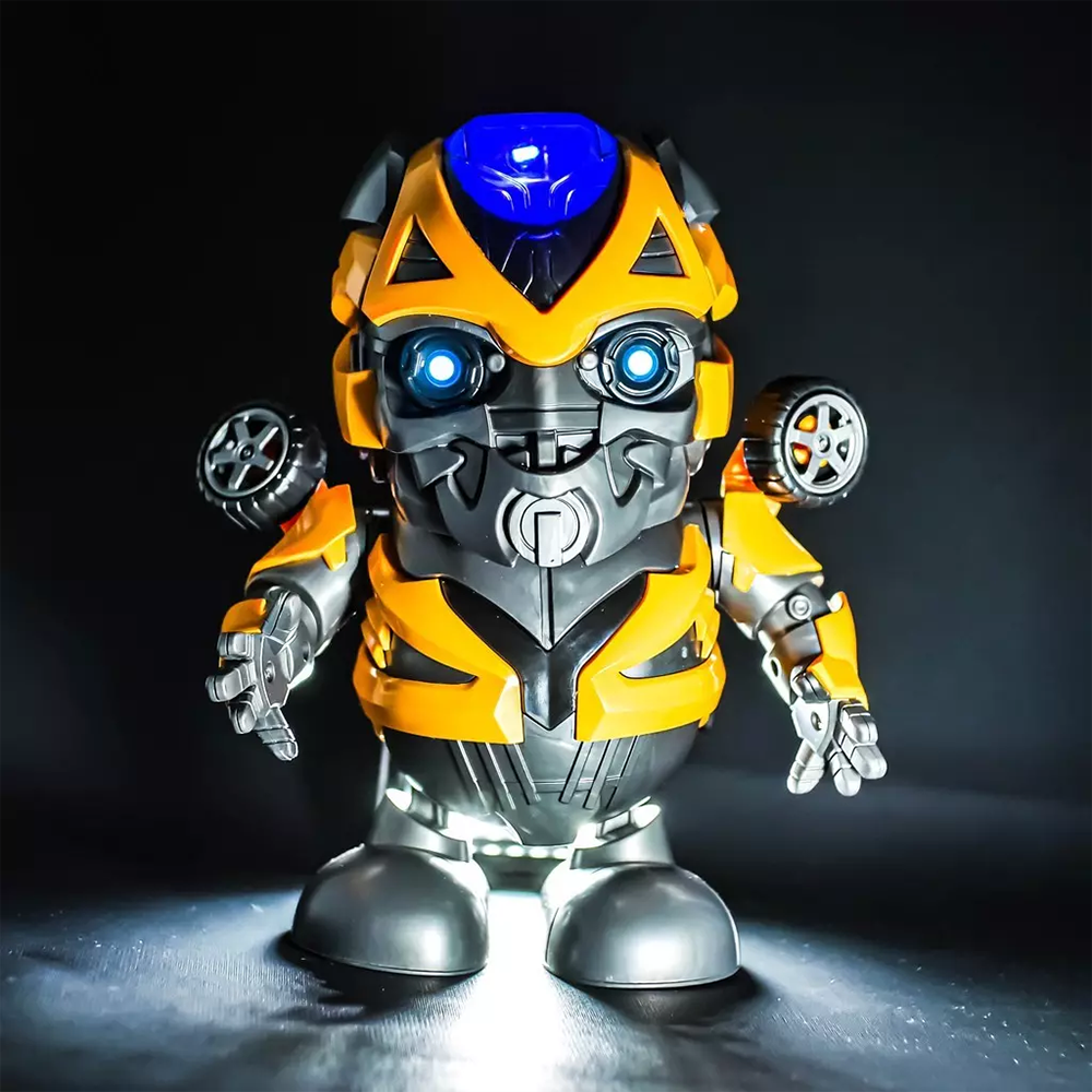 Dancing Hero Transformers Bumblebee with Lights & Sound Dancing Robot Transformer Toy