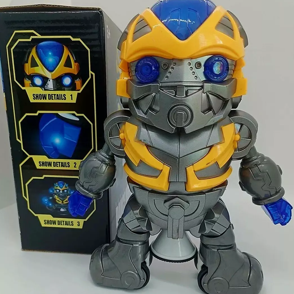 Dancing Hero Transformers Bumblebee with Lights & Sound Dancing Robot Transformer Toy