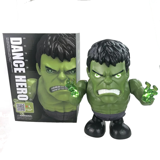 Dancing Hero Hulk Toy with Lights & Sound