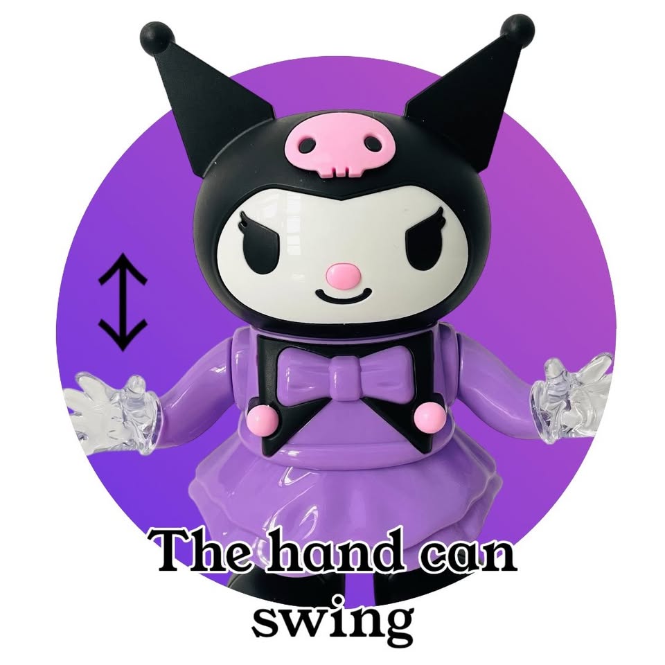 Dancing Kuromi Toy with Lights & Sound