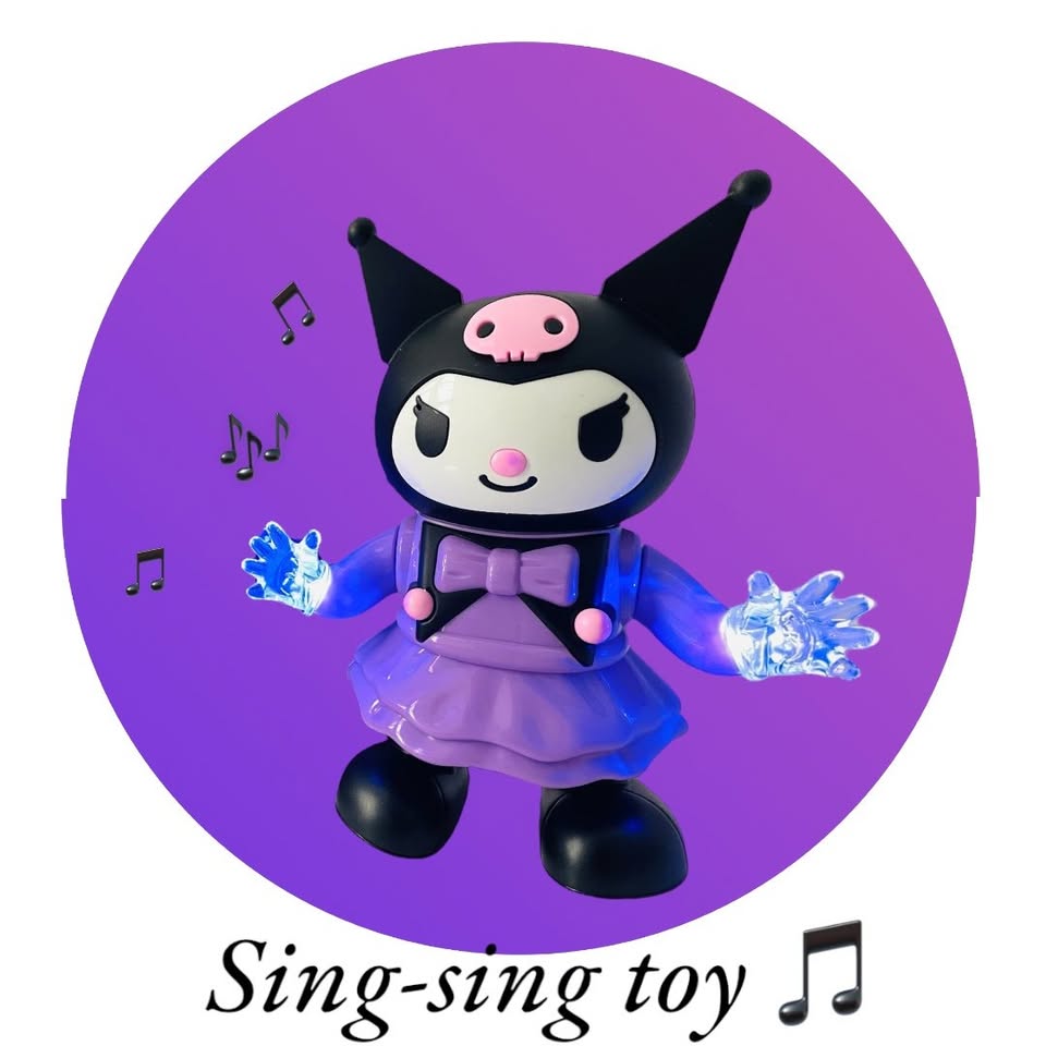 Dancing Kuromi Toy with Lights & Sound
