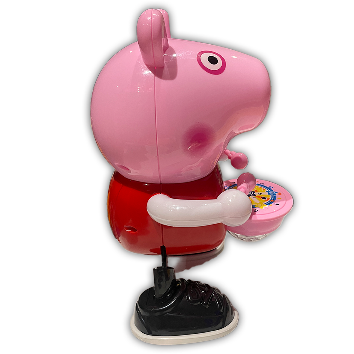 Dancing Peppa Pig Flashing Light & Sounds Drummer