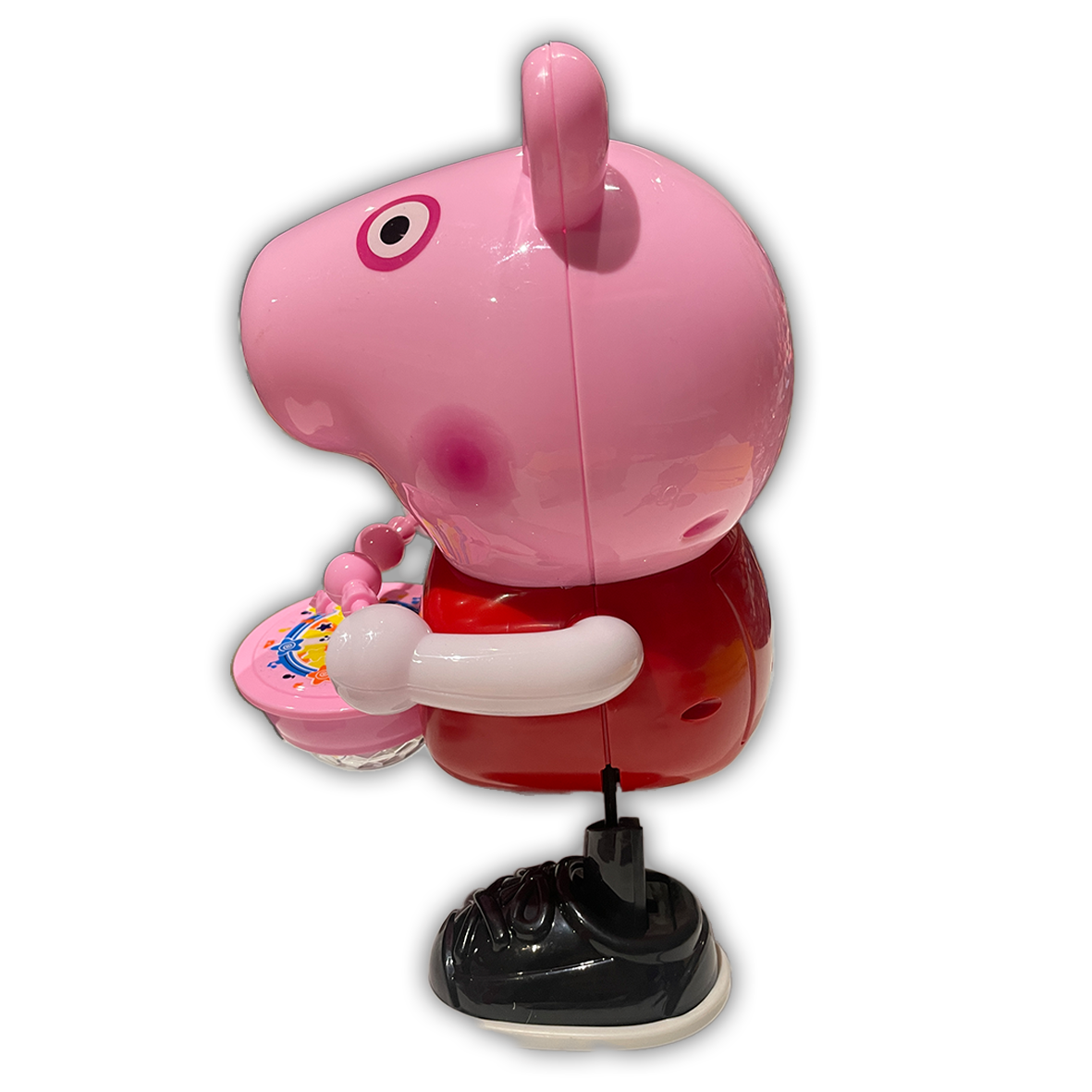 Dancing Peppa Pig Flashing Light & Sounds Drummer