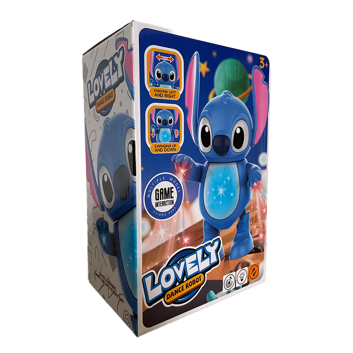 Dancing Stitch - Light Up Music Toy