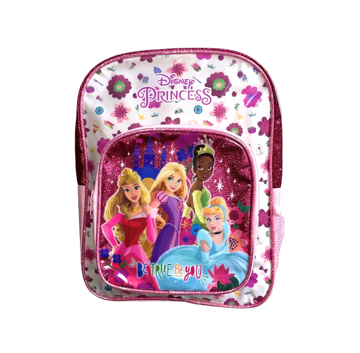 Princess Style Backpack Kids Deluxe Rucksack with Zips & Adjustable Straps