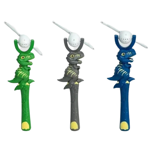 Light Up & Sound Dinosaur Spinning Flashing Wand Toy