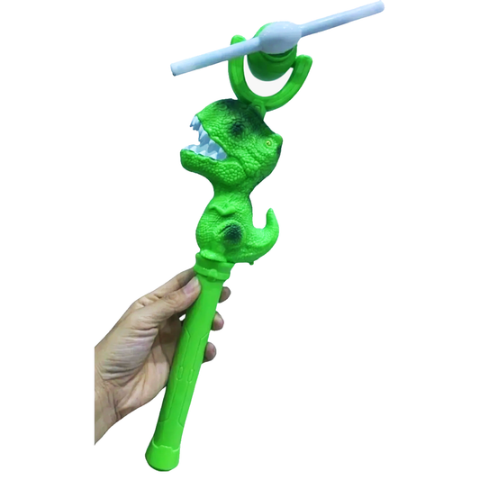 Light Up & Sound Dino Spinning Flashing Wand Toy