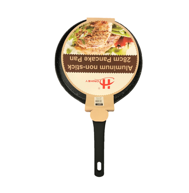 Flat Pancake Crepe Pan 28cm Speckled Back