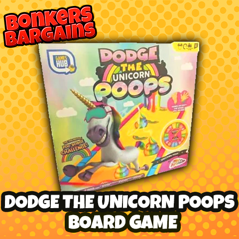 Dodge the Unicorn Poops Game