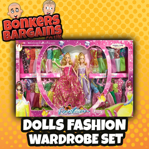 Dolls Fashion Wardrobe Set