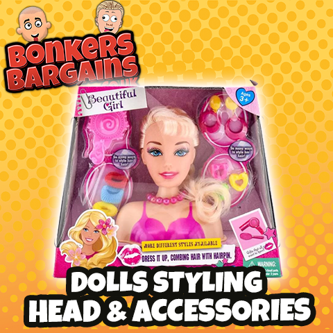 Dolls Styling Head & Accessories