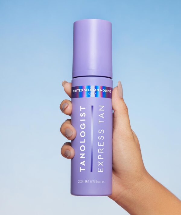 Tanologist Express Self Tan Tinted Mousse - Dark (RRP £15.99)