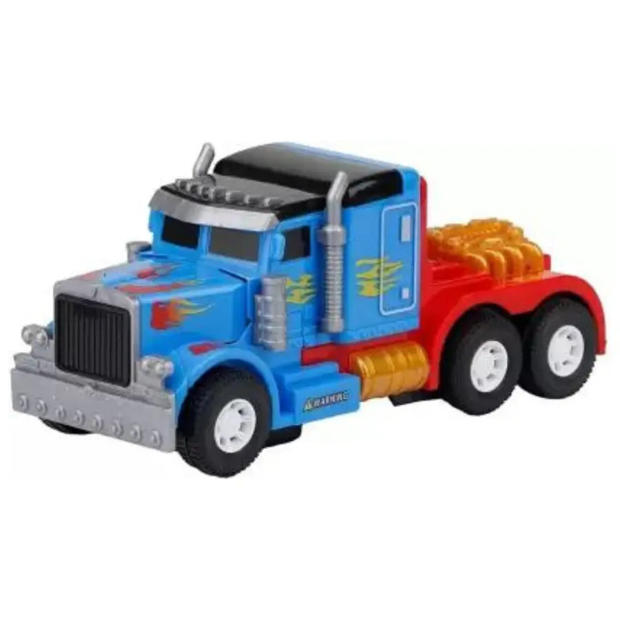 Robot Deform Truck Toy Transforming Car with 3D Lights & Music