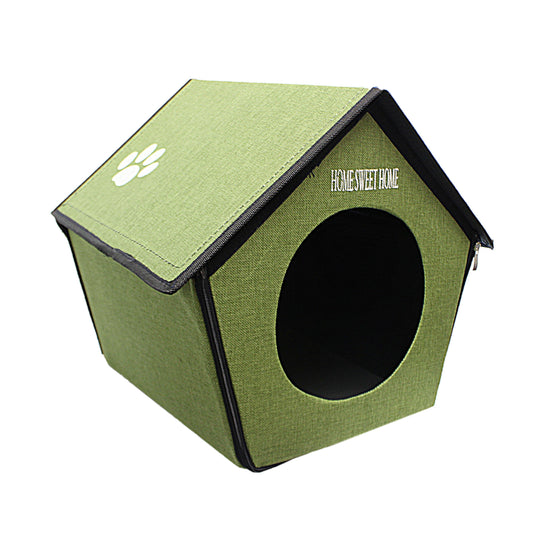 Foldable Pet Dog Cat House 36 x 36 cm Assorted Colours 3944