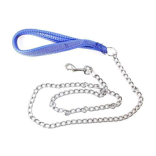 Heavy Duty Metal Dog Strap Chain Lead 97 cm Assorted Colours 3033 A