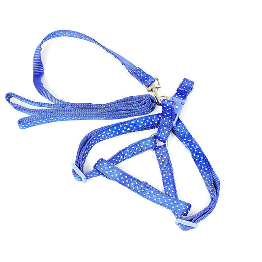 Pet Dog Leash Lead with Harness 90 cm Assorted Colours 0042
