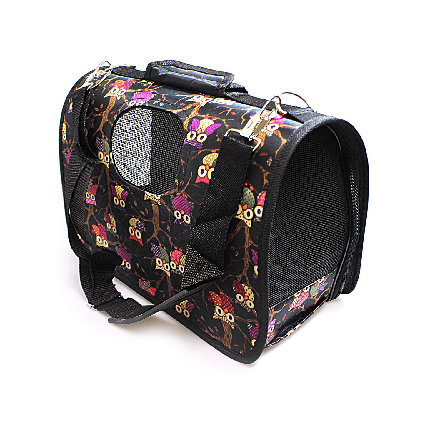 Pet Dog Cat Foldable Carry Case with Handle and Printed Design Assorted Designs 2024