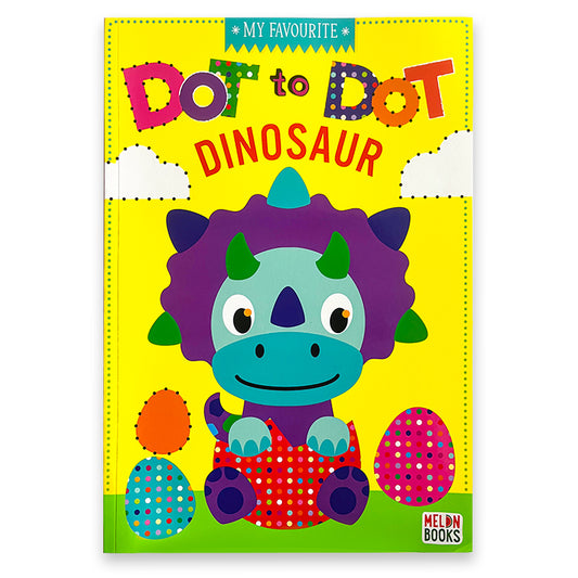 Dinosaur Deluxe Dot To Dot Activity Book