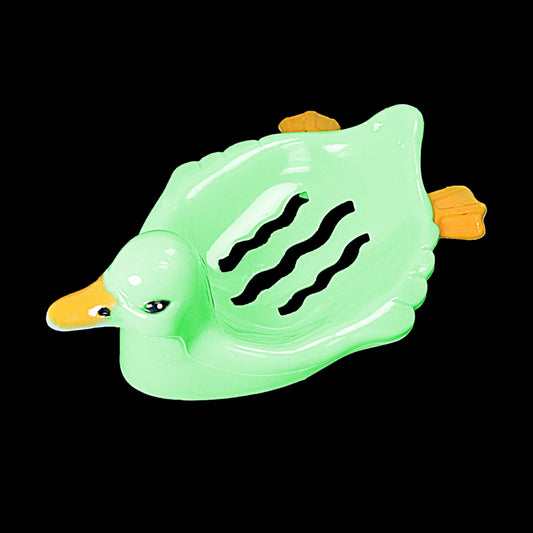 Household Kitchen Bathroom Duck Shape Soap Holder 4 Colours 13cm Approx 3108