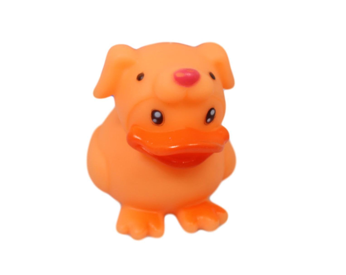 Pet Dog Toy Squeaky Duck in Animal Suit 7 cm Assorted Colours 5367