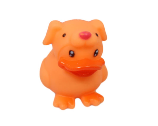 Pet Dog Toy Squeaky Duck in Animal Suit 7 cm Assorted Colours 5367