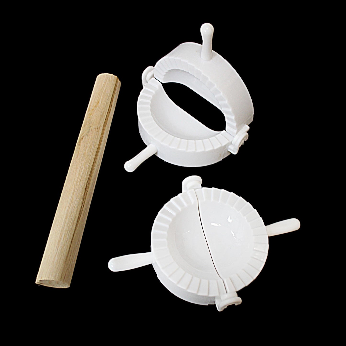 Plastic Dumpling Maker Mould Set of 3 4933