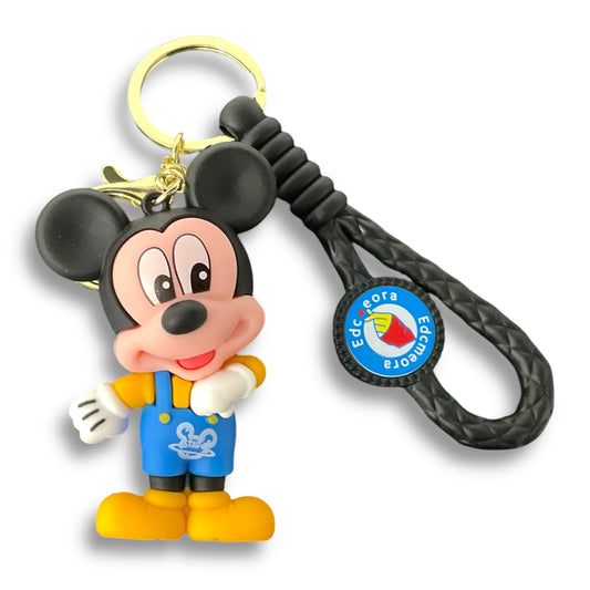 Mickey Dungrees 3D Silicone Keychain Keyring Pendant