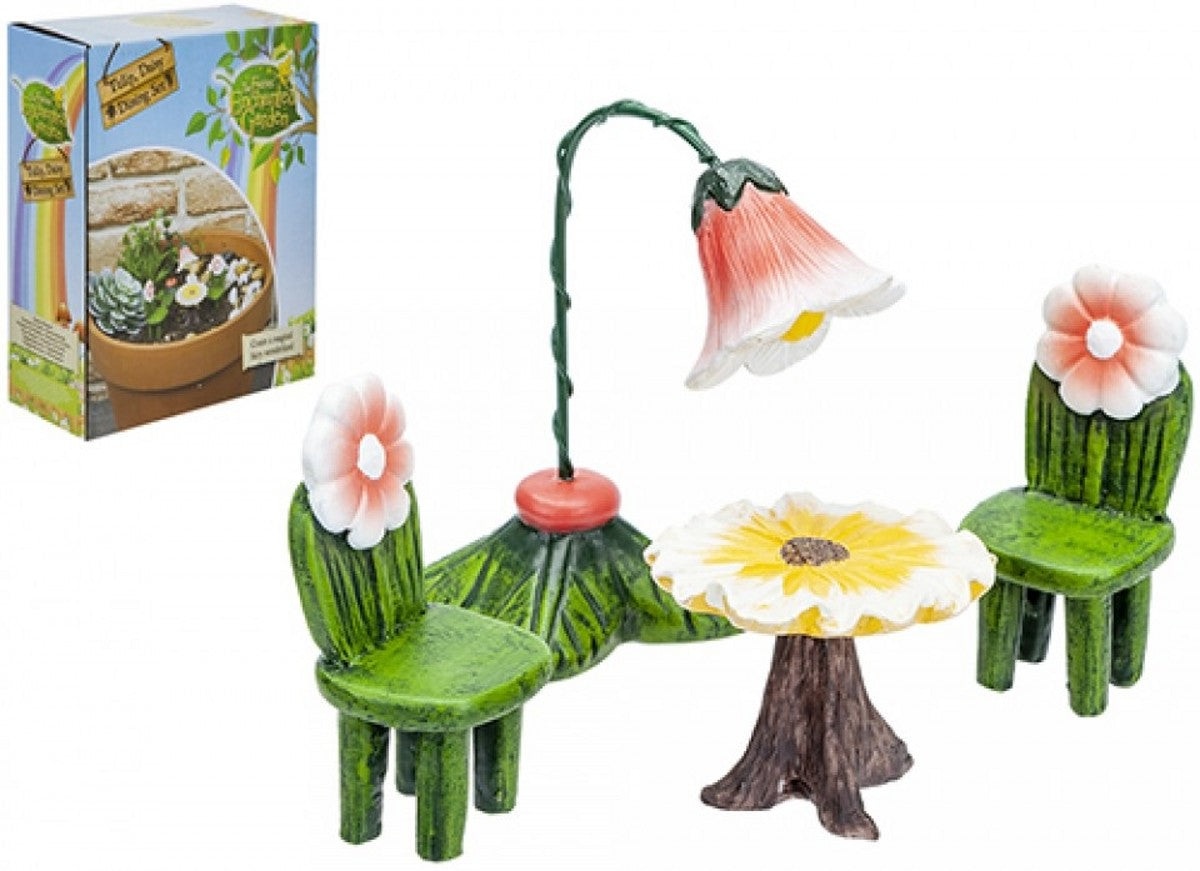 Secret Fairy Tulip/Daisy Outdoor Dining Set