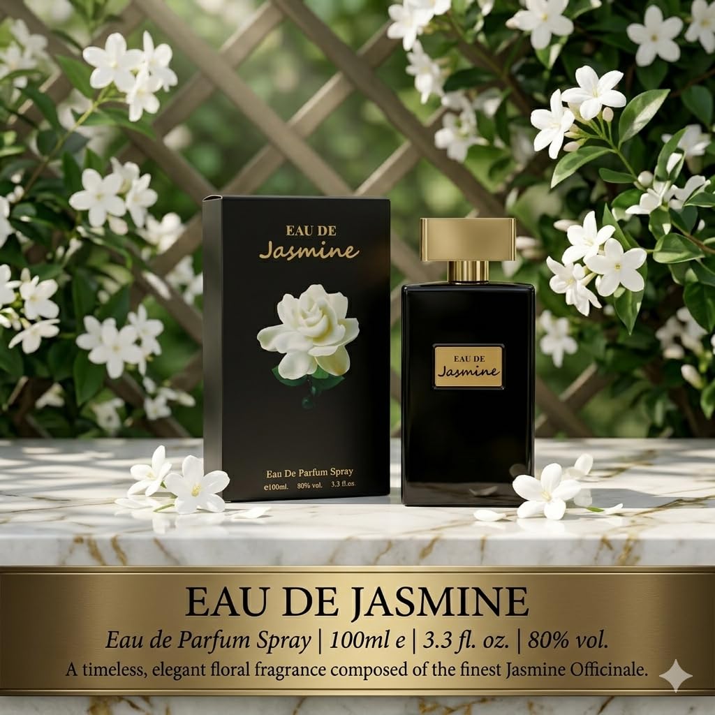 EAU DE JASMINE - Women’s Eau de Parfum Spray 100ml - Saffron London