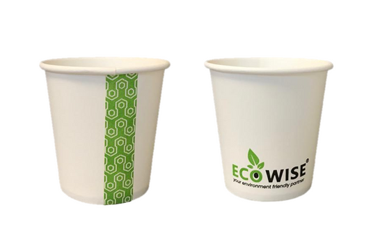White Paper Cups 7oz / 200 ml Pack of 25 EC1659