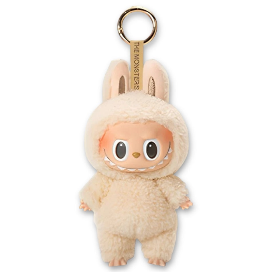 Labubu THE MONSTERS Yellow Sisi PopMart Style Keyring Keychain Stuffed Plush Toy Doll 17cm VIRAL