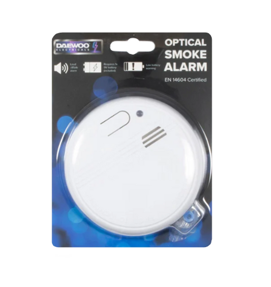 Home Safety Optical Smoke Ceiling Alarm White ELA1159 A