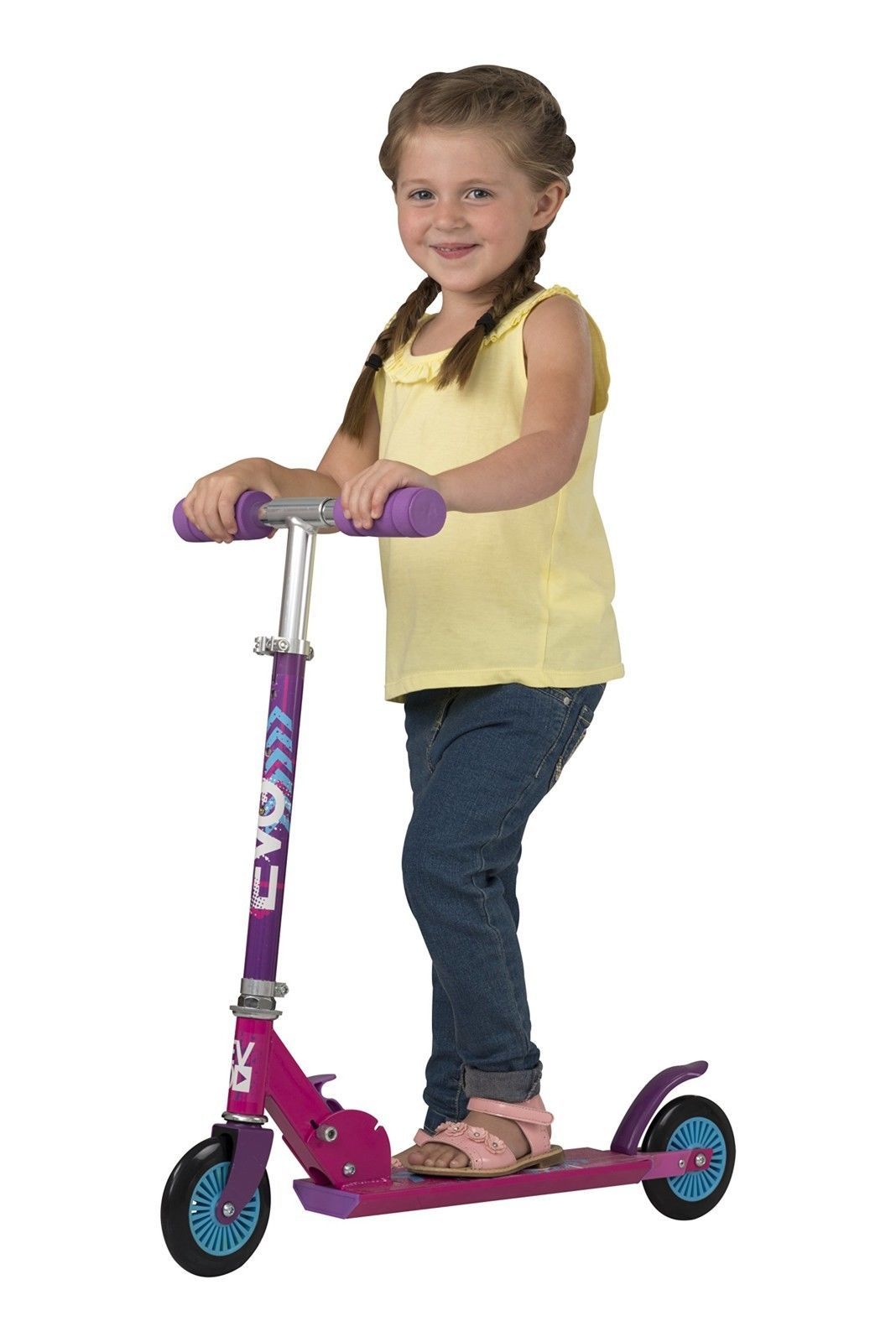Girls EVO Inline Scooter Fun Outdoor Riding  1436843