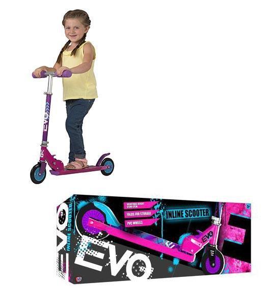 Girls EVO Inline Scooter Fun Outdoor Riding  1436843