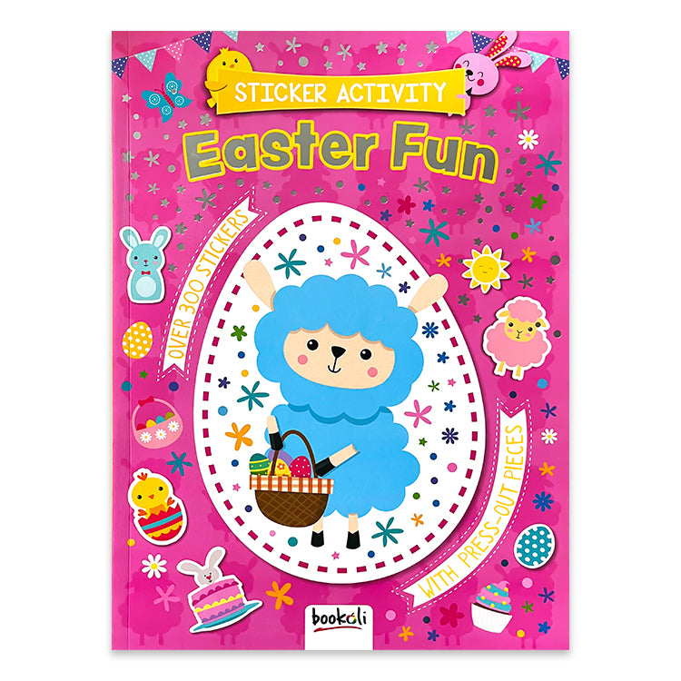Easter Fun Sticker Activity Book ( Lamb )