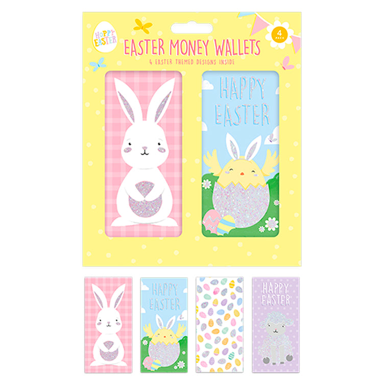 Easter 3D Money Wallets 4 Pack